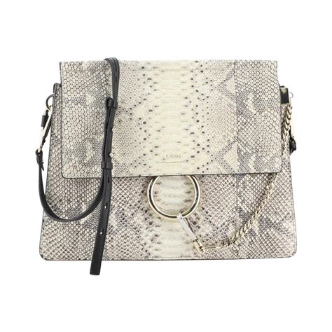 chloe faye dupe bag ebay|chloe faye python bag.